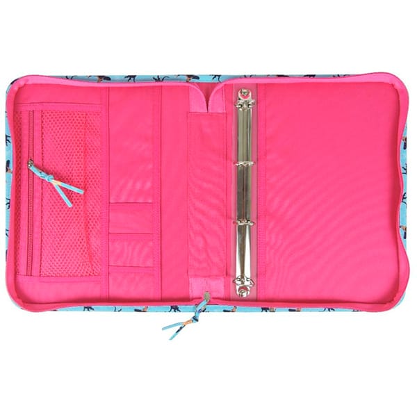 Fichário Universitário Julie com 4 argolas, Compacto, A4, Belinky - PT 1 UN