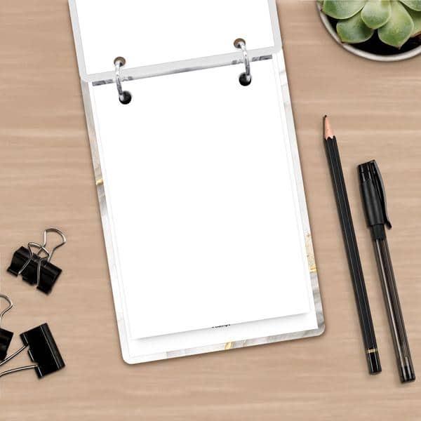Mini Caderno Argolado Marmo, Capa Dura, 2 argolas, 100 folhas, Vertical, 119 x169mm, Spiral Mrm - PT 1 UN Mini Caderno Argolado Marmo, Capa Dura, 2 argolas, 100 folhas, Vertical, 119 x169mm, Spiral Mrm - PT 1 UN