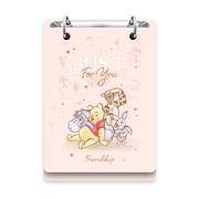 Mini Caderno Argolado Ursinho Pooh, Capa Dura, 2 argolas, 100 folhas, Vertical, 119 x169mm, Spiral Pooh - PT 1 UN Mini Caderno Argolado Ursinho Pooh, Capa Dura, 2 argolas, 100 folhas, Vertical, 119 x169mm, Spiral Pooh - PT 1 UN