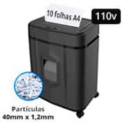 Fragmentadora de papel para até 120 folhas, alimentador automático, 110v, AS120CM-1, Aurora CX 1 UN Fragmentadora de papel para até 120 folhas, alimentador automático, 110v, AS120CM-1, Aurora CX 1 UN