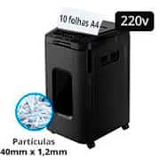 Fragmentadora de Papel em Partículas com modo Manual para até 10 folhas e Automático para até 350 folhas A4, 220v, AS350CM-2, Aurora - CX 1 UN Fragmentadora de Papel em Partículas com modo Manual para até 10 folhas e Automático para até 350 folhas A4, 220v, AS350CM-2, Aurora - CX 1 UN