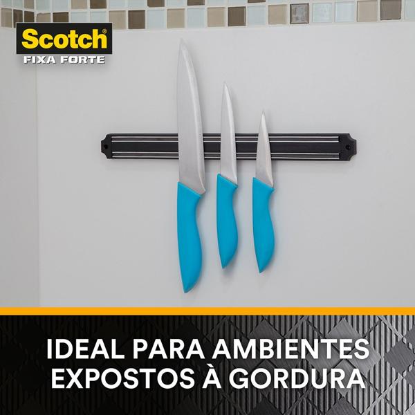 Fita Dupla Face Scotch Fixa Forte Cozinha Scotch - 24mmx1,5m, 3M - BT 1 UN