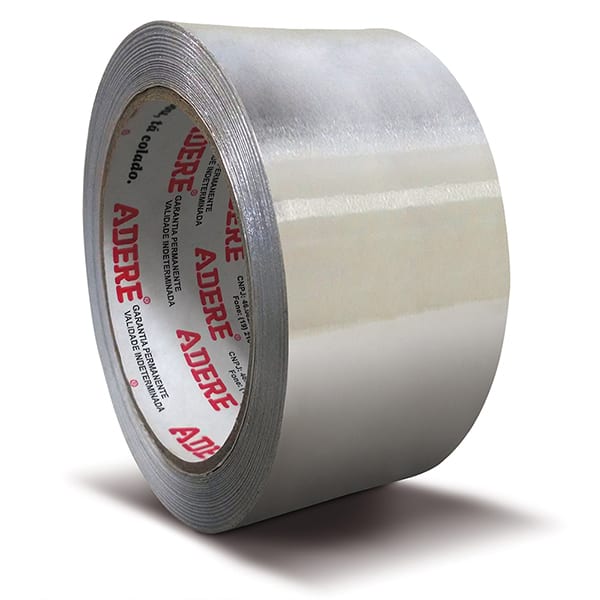 Fita adesiva alumínio, 50mm x 30m, Prata, 233s 2906110118, Adere - RL 1 UN