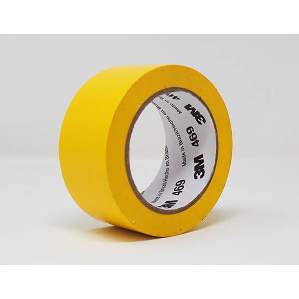 Fita adesiva demarcação solo, 50mm x 30m, Amarela, HB00453184, 3M - RL 1 UN
