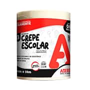 Fita crepe para uso geral, 19mm x 10m, Branca, 423S, Adere - PT 6 UN