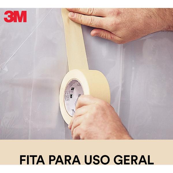 Fita Crepe 3M - 24 mm x 50 m - PT 1 UN