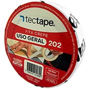 Fita crepe para uso geral, 24mm x 50m, Tectape - RL 1 UN