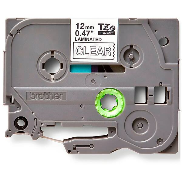 Fita para rotulador Brother, TZE, 12mm x 8m, Branca, em fundo transparente, TZE135, Brother - BT 1 UN Fita para rotulador Brother, TZE, 12mm x 8m, Branca, em fundo transparente, TZE135, Brother - BT 1 UN