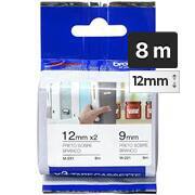 Pack com 3 Fitas para Rotulador Brother M231, M221, MV3C, MV3B, Brother - CX 1 UN