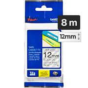 Fita para rotulador Brother TZe, 12mm x 8m, transparente escrita preta plástica laminada, TZe131, Brother - BT 1 UN Fita para rotulador Brother TZe, 12mm x 8m, transparente escrita preta plástica laminada, TZe131, Brother - BT 1 UN