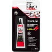 Fita isolante líquida, Bisnaga 16 g, Preta, Isola até 6.500 V/mm, Quimatic  - BT 1 UN