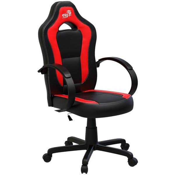 Cadeira Gamer Racing c/ apoio cervical CH03RD Elg CX 1 UN