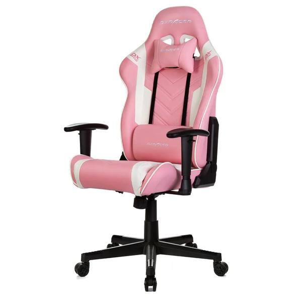 Cadeira Gamer DXRacer Origin Rosa/Branco OK132/PW DXRacer CX 1 UN