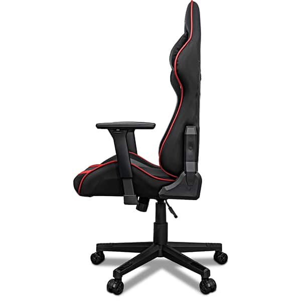 Cadeira Gamer UP X153DB com Braço 3D, Encosto Inclinável 180, Almofadas de Pescoço e lombar e Assento Ajustável - Preta e Vermelha - CX 1 UN