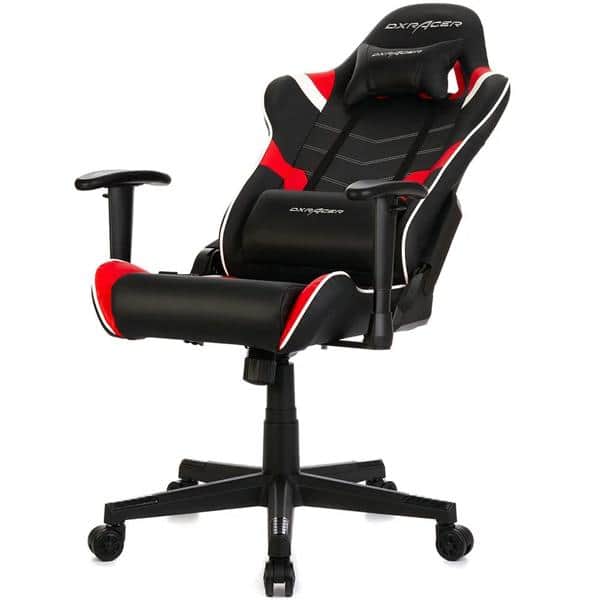 Cadeira Gamer NEX Max, Preta/Vermelha/Branca, PC188-NR, DXRacer - CX 1 UN