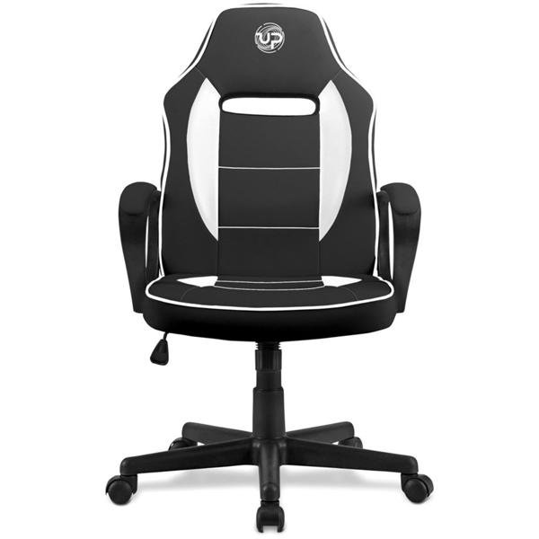 Cadeira Gamer UP X13FBW, Ajuste de Altura, Encosto confortável, Preto e Branco, XL-3319, Up - CX 1 UN