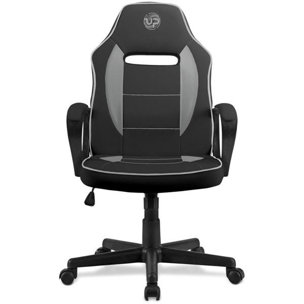 Cadeira Gamer UP X13FBG, Ajuste de Altura, Encosto confortável, Preto e Cinza, XL-3319, Up - CX 1 UN