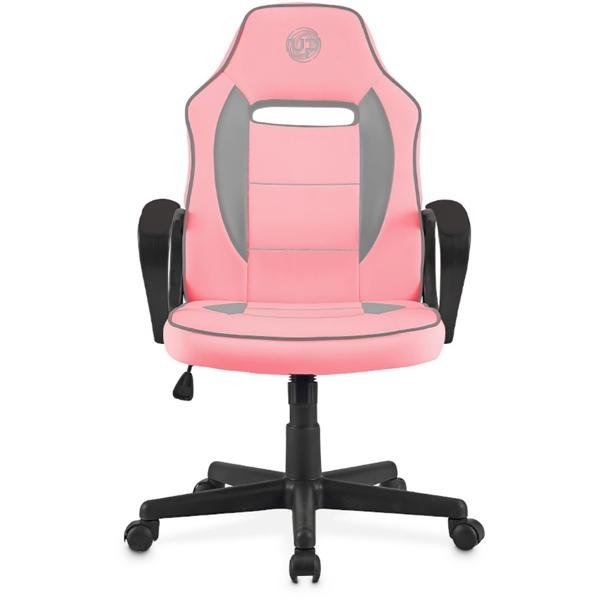 Cadeira Gamer UP X13FP, Ajuste de Altura, Encosto confortável, Rosa e Cinza, X13FP, Up - CX 1 UN
