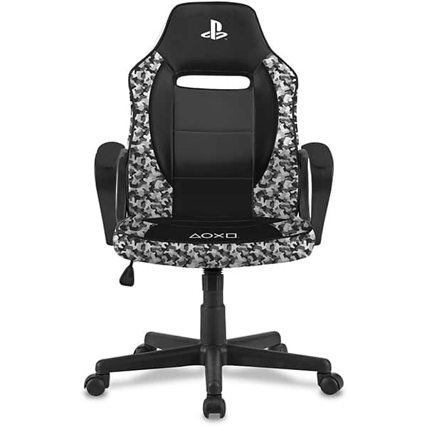 Cadeira Gamer Playstation, com encosto inclinável e ajuste de altura, Camuflada, PCF, XL-3319, Playstation - CX 1 UN