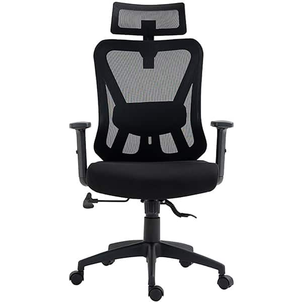 Cadeira Ergonômica em Mesh com encosto de cabeça, Comfort, GA231, Multi - CX 1 UN