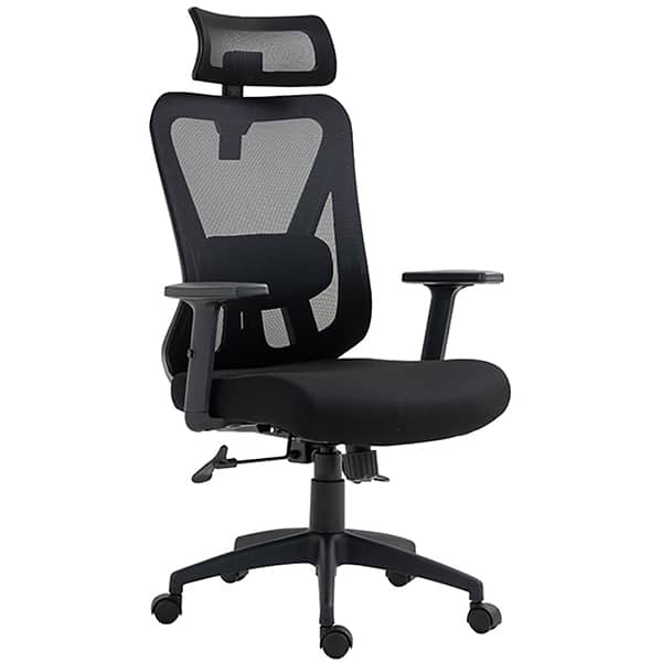 Cadeira Ergonômica em Mesh com encosto de cabeça, Comfort, GA231, Multi - CX 1 UN