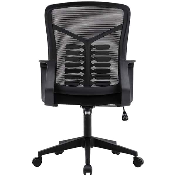 Cadeira giratória office Leap Plus, Com Ajuste de Altura, Preta, OCH05, Elg - CX 1 UN