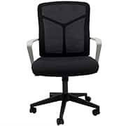 Cadeira giratória office Leap Plus, Com Ajuste de Altura, Preta, OCH06, Elg - CX 1 UN Cadeira giratória office Leap Plus, Com Ajuste de Altura, Preta, OCH06, Elg - CX 1 UN