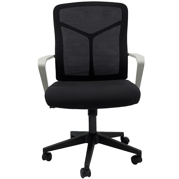 Cadeira giratória office Leap Plus, Com Ajuste de Altura, Preta, OCH06, Elg - CX 1 UN