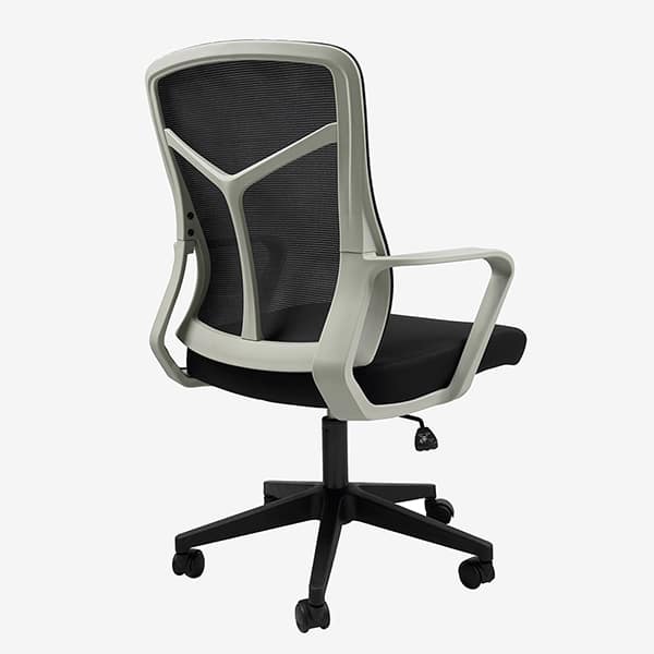 Cadeira giratória office Leap Plus, Com Ajuste de Altura, Preta, OCH06, Elg - CX 1 UN