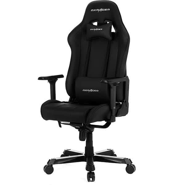 Cadeira Gamer DXRacer King, com encosto inclinável e ajuste de altura, Preta, K99-N OH/KA99/N, DXRacer - CX 1 UN