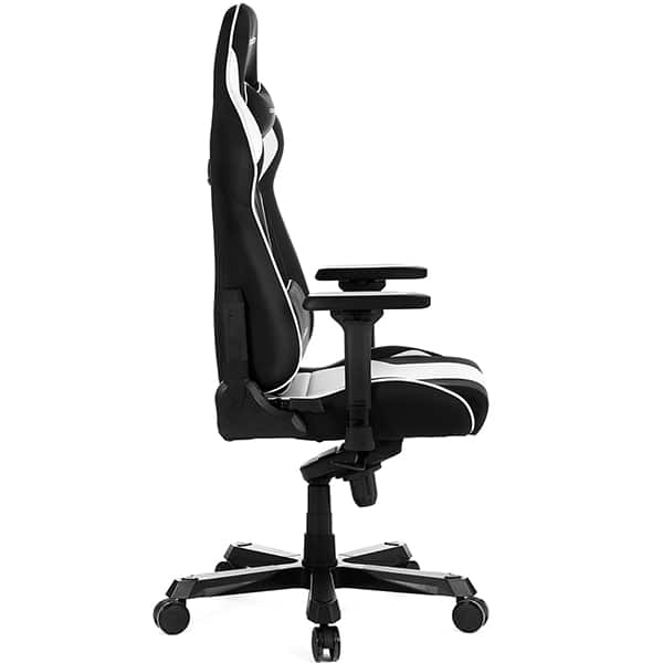 Cadeira Gamer DXRacer King, com encosto inclinável e ajuste de altura, Preto e Branca, K99-NW OHKA99NW, DXRacer - CX 1 UN