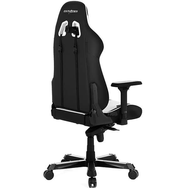 Cadeira Gamer DXRacer King, com encosto inclinável e ajuste de altura, Preto e Branca, K99-NW OHKA99NW, DXRacer - CX 1 UN