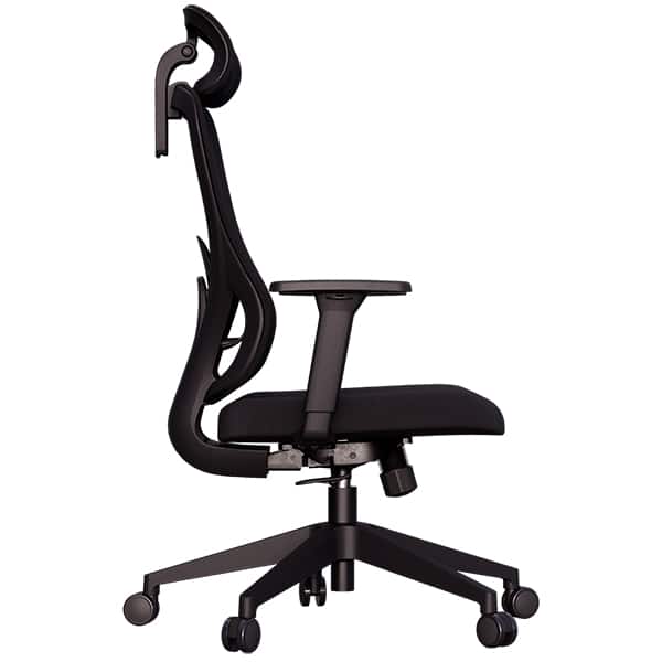 Cadeira de escritório ergonômica Elements Sarín, Giratória, Preta, 72092 - CX 1 UN Cadeira de escritório ergonômica Elements Sarín, Giratória, Preta, 72092 - CX 1 UN