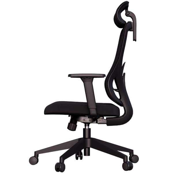 Cadeira de escritório ergonômica Elements Sarín, Giratória, Preta, 72092 - CX 1 UN Cadeira de escritório ergonômica Elements Sarín, Giratória, Preta, 72092 - CX 1 UN