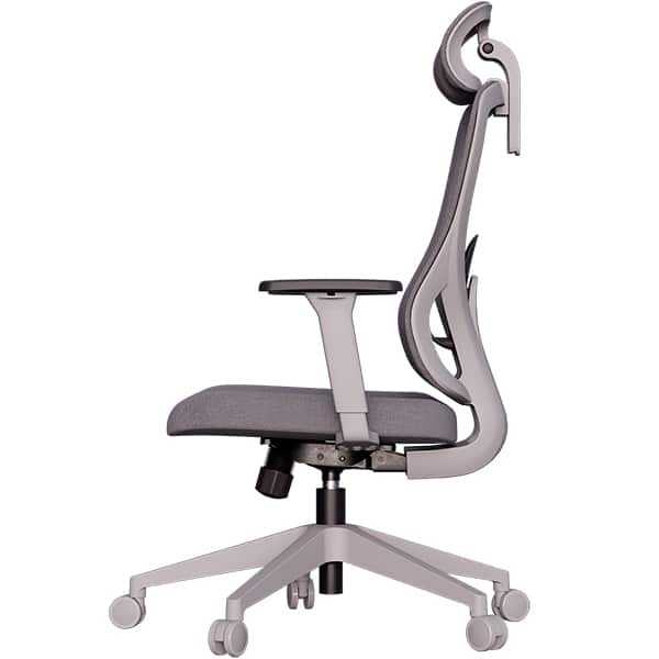 Cadeira giratória ergonômica Sarin cinza 72093 Elements A Fantasti CX 1 UN