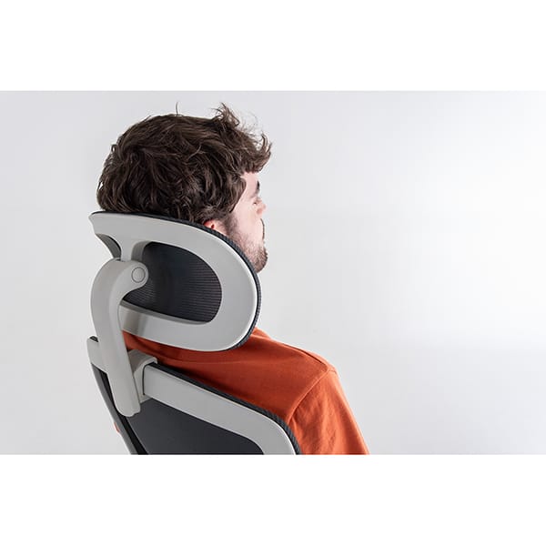 Cadeira giratória ergonômica Sarin cinza 72093 Elements A Fantasti CX 1 UN