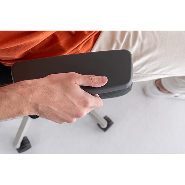 Cadeira giratória ergonômica Sarin cinza 72093 Elements A Fantasti CX 1 UN