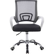 Cadeira giratória Office Arco Dual Colors, Preta e Branca, N2232356DC, Conthey - CX 1 UN