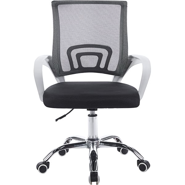 Cadeira giratória Office Arco Dual Colors, Preta e Branca, N2232356DC, Conthey - CX 1 UN