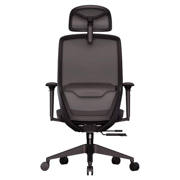 Cadeira de escritório ergonômica Serena, Giratória, Preta, Elements - CX 1 UN Cadeira de escritório ergonômica Serena, Giratória, Preta, Elements - CX 1 UN