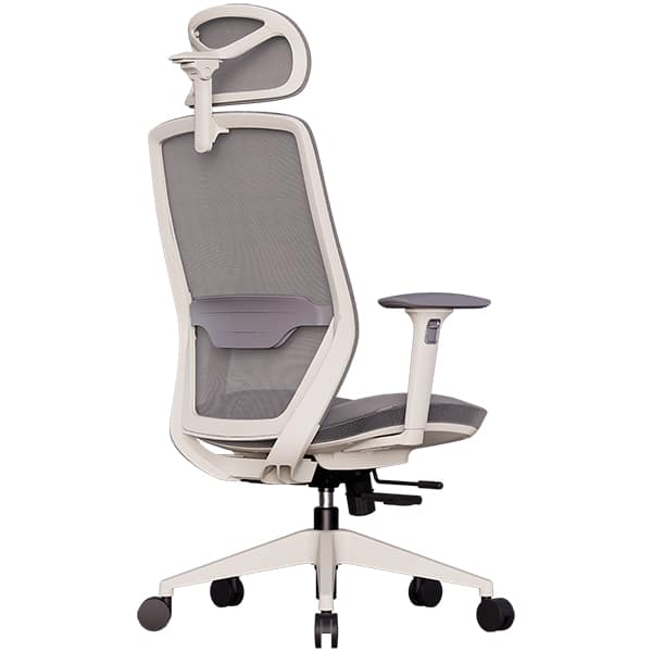 Cadeira de escritório ergonômica Serena, Giratória, Cinza, Elements - CX 1 UN