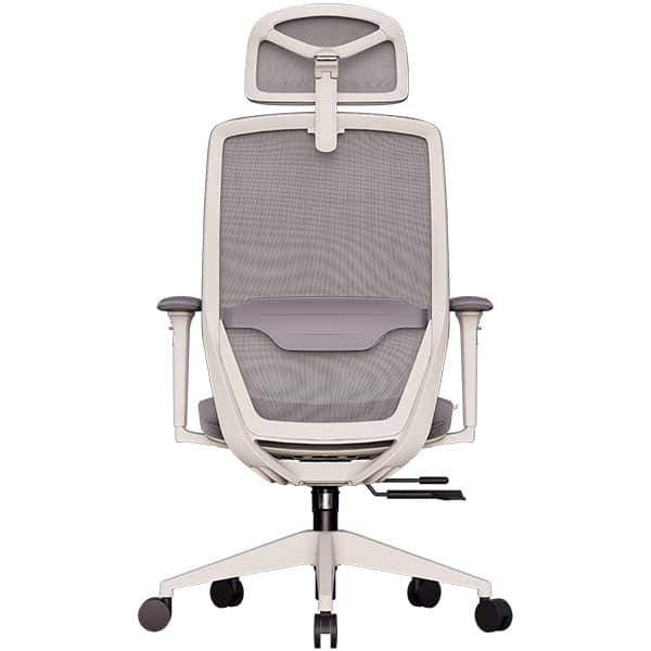 Cadeira de escritório ergonômica Serena, Giratória, Cinza, Elements - CX 1 UN