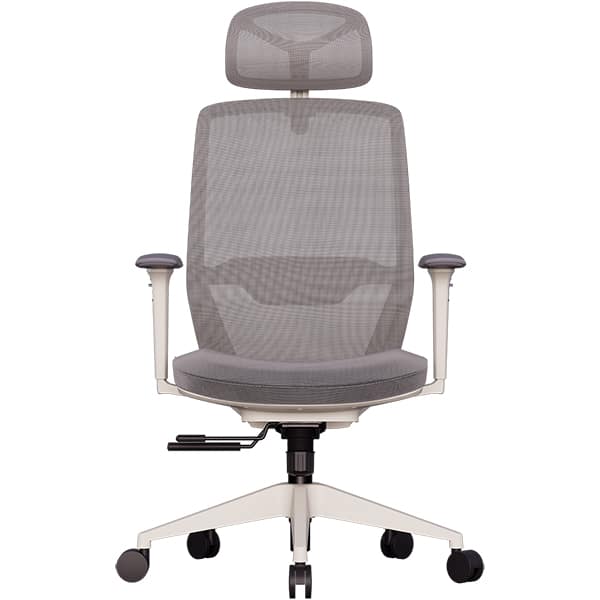 Cadeira de escritório ergonômica Serena, Giratória, Cinza, Elements - CX 1 UN