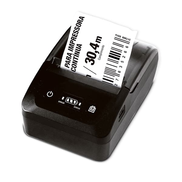 Etiqueta para impressora térmica contínua, K-2205, 62 x 30mm, 400 etiquetas, App-Tech - CX 1 UN