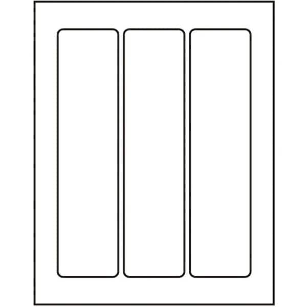 Etiqueta adesiva branca multiuso 22x90mm Q-2372 Pimaco PT 15 UN