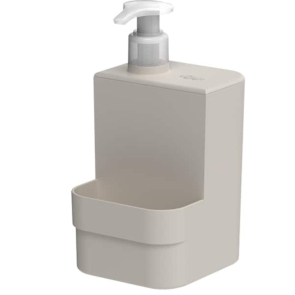 Dispenser para sabão 500ml, Bege, DC500BGF, Ou - PT 1 UN