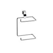 Suporte de papel higiênico duplo para caixa acoplada, 1218, ARTHI - CX 1 UN Suporte de papel higiênico duplo para caixa acoplada, 1218, ARTHI - CX 1 UN