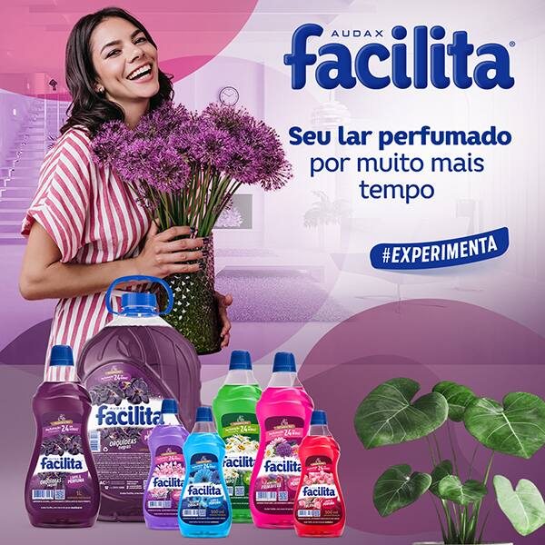 Limpador perfumado Orquídeas Negras, 500ml, 109212, Audax - PT 1 UN
