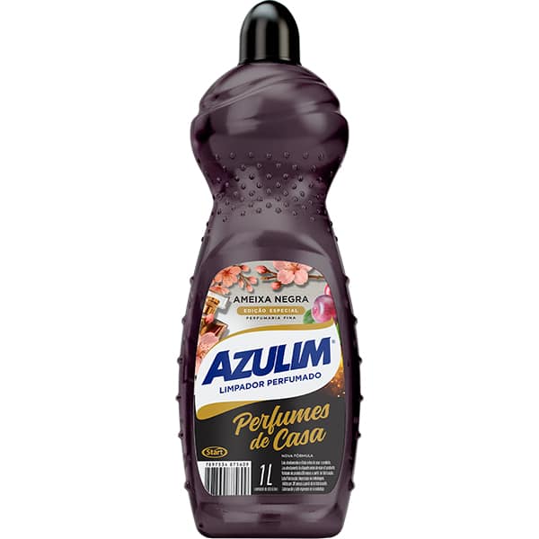 Limpador perfumado Ameixa Negra, 1L, Azulim - PT 1 UN