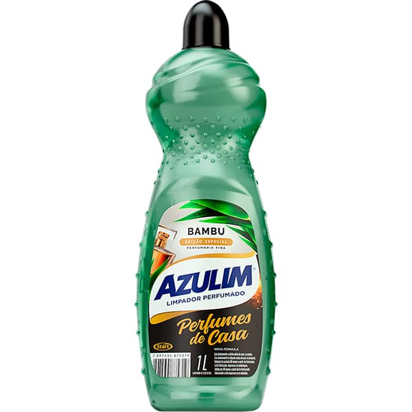 Limpador perfumado Bambu, 1L, Azulim - PT 1 UN